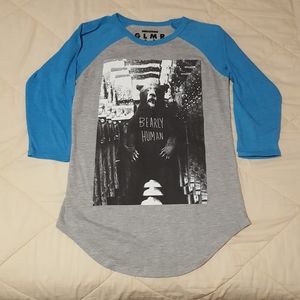 (4/$10) Glamour kills baseball tee